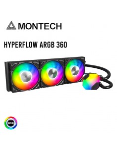 SISTEMA DE ENFRIAMIENTO LIQUIDO HYPERFLOW ARGB 360 |NEGRO