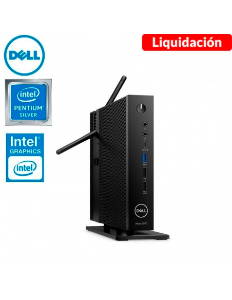 MINI PC DELL THIN CLIENT WYZE 5070 INTEL PENTIUM SILVER J5005 8GB 64GB SSD THIN OS