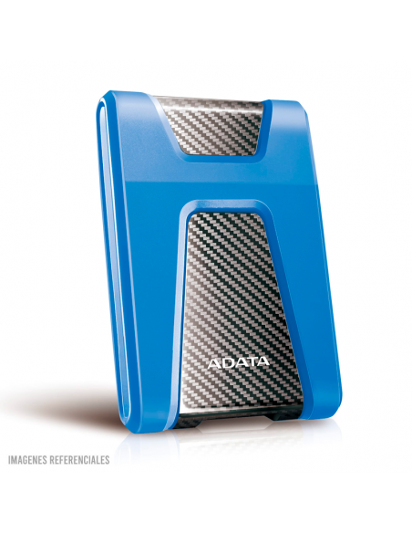 DISCO DURO EXTERNO ADATA 1TB HD650 ( AHD650-1TU31-CBL ) ANTIGOLPE | AZUL/NEGRO