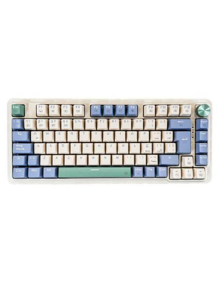 TECLADO GAMER REDRAGON UCAL PRO ( K673CPG-RGB-PRO SP ) WIRELESS - BT - USB-C | SWITCH RED | LED-RGB