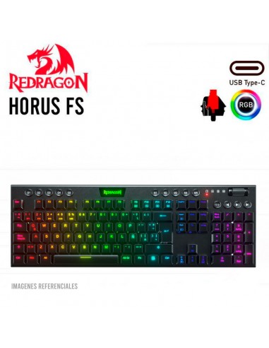 TECLADO GAMER REDRAGON HORUS-FS