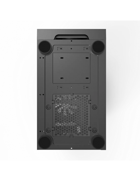 CASE MONTECH X3 GLASS S/FUENTE|VIDRIO TEMPLADO|LED-RGB|NEGRO