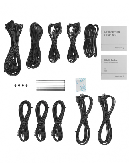 FUENTE DE PODER DEEPCOOL 850W PN850M ( R-PN850M-FC0B-JGUS ) 80PLUS GOLD | FULL MODULAR