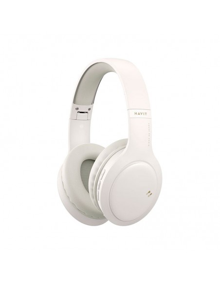 AUDIFONO HAVIT (H633BT) BEIGE | BLUETOOTH | AUX