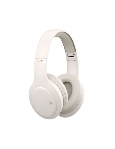 AUDIFONO HAVIT (H633BT) BEIGE | BLUETOOTH | AUX