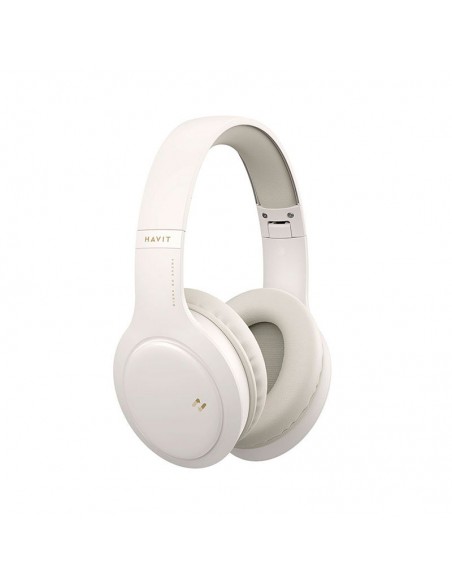 AUDIFONO HAVIT (H633BT) BEIGE | BLUETOOTH | AUX