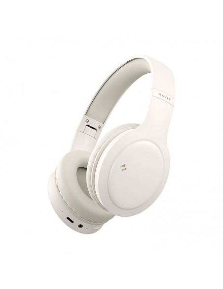 AUDIFONO HAVIT (H633BT) BEIGE | BLUETOOTH | AUX