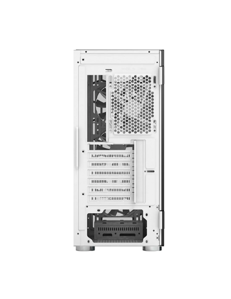 CASE MONTECH X3 GLASS WHITE  S/FUENTE|VIDRIO TEMPLADO|LED-RGB|BLANCO