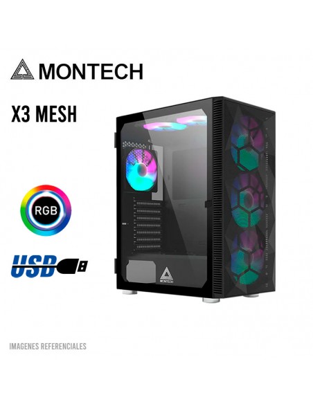 CASE MONTECH X3 MESH CASE MONTECH X3 MESH