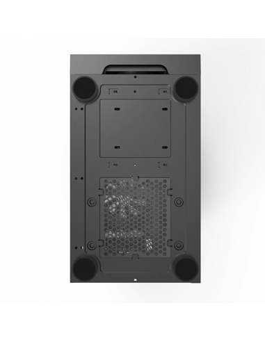 CASE MONTECH X3 MESH S/FUENTE|LED-RGB|NEGRO