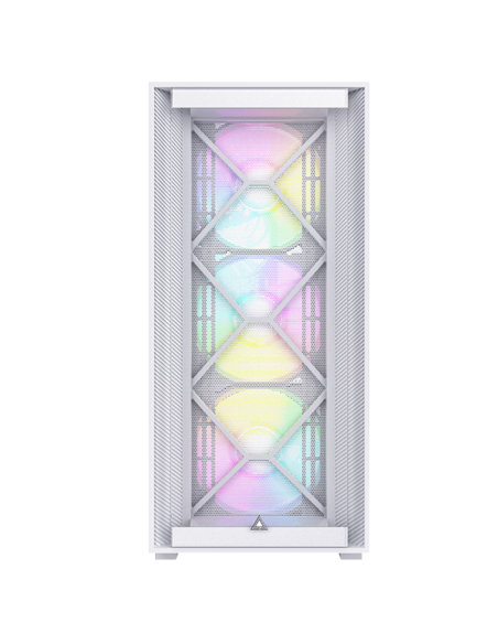 CASE MONTECH AIR 1000 PREMIUM S/FUENTE|LED-RGB|VIDRIO/MESH|BLANCO