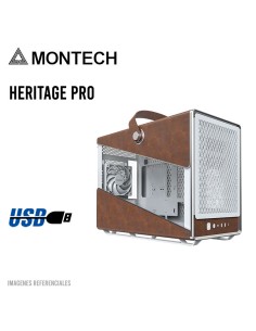 CASE MONTECH HERITAGE PRO WHITE S/FUENTE