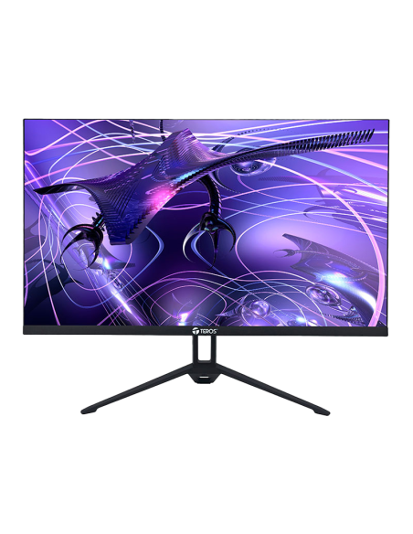 COMBO MONITOR TEROS 23.8 FHD + KIT RAPTOR TECLADO Y MOUSE SEMI MECANICO + ADAPTADOR DE RED TP-LINK USB INALAMBRICO