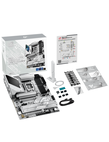 MAINBOARD ASUS ROG STRIX Z890-A GAMING WIFI DDR5 (90MB1I90-M0EAY0) LGA 1851|ATX|BLANCO