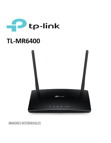 ROUTER TP-LINK TL-MR6400 ( TL-MR6400 (APC) ) WIRELESS | 4G LITE | 300 MBPS