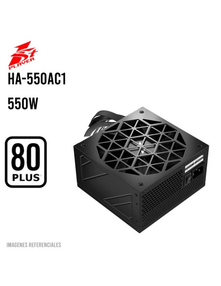 FUENTE DE PODER 1ST PLAYER 550W HA-550AC1 ( 1S-PS1ST-PS HA-550AC1 ) 80 PLUS WHITE