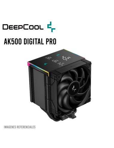 COOLER PARA PROCESADOR DEEPCOOL AK500 DIGITAL PRO (R-AK500-BKAPMN-G)