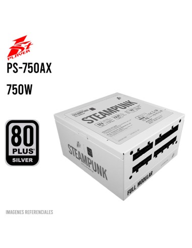 FUENTE DE PODER 1ST PLAYER 750W PS-750AX ( 1S-PS1ST-PS-750AX ) 80 PLUS SILVER | FULL MODULAR
