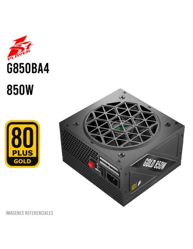 FUENTE DE PODER 1ST PLAYER 850W G850BA4 BLACK (1S-PS1ST-PS-NGDP-G850BA4) 80 PLUS GOLD | FULL MODULAR