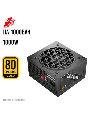 FUENTE DE PODER 1ST PLAYER 1000W (1S-PS1ST-PS-NGDP-1000BA4 ) 80 PLUS GOLD FULL MODULAR