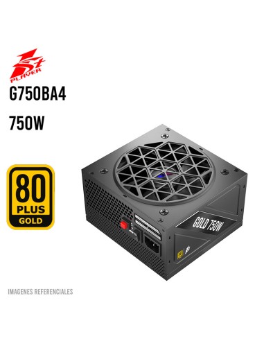 FUENTE DE PODER 1ST PLAYER 750W G750BA4 BLACK (1S-PS1ST-PS-NGDP-G750BA4) 80 PLUS GOLD | FULL MODULAR