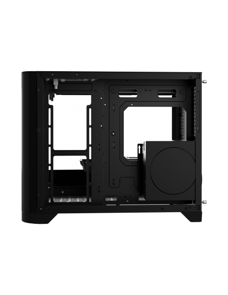 CASE 1ST PLAYER UV6 BLACK ( 1S-CA1ST-UV6 ) SIN FUENTE | VIDRIO TEMPLADO | LED-RGB