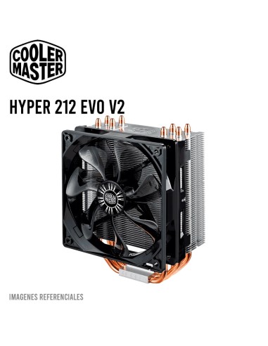 COOLER PARA PROCESADOR COOLER MASTER HYPER 212 EVO V2 ( RR-2V2E-18PK-R2 )