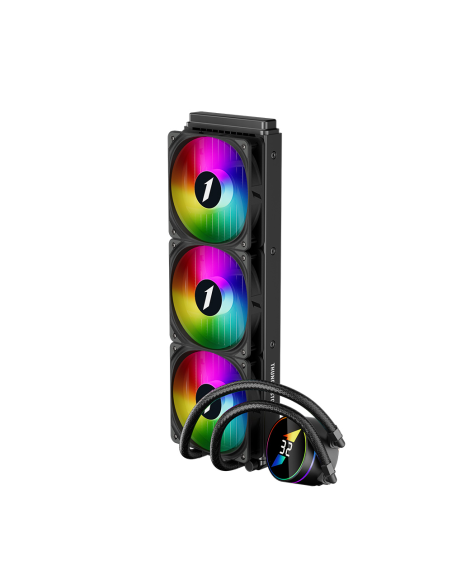 SISTEMA DE ENFRIAMIENTO LIQUIDO 1ST PLAYER TS3 360 BLACK (1S-OOC-TS3 360) LED-ARGB