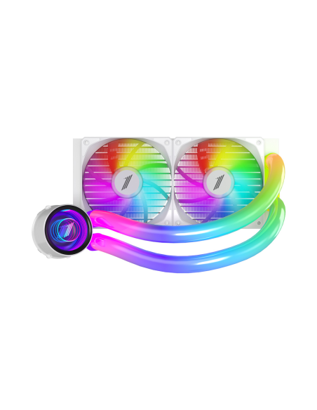 SISTEMA DE ENFRIAMIENTO LIQUIDO 1ST PLAYER MT240 IS WHITE (1S-OOC MT240(IS)) LED-ARGB