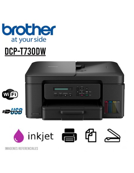 IMPRESORA MULTIFUNCIONAL BROTHER DCP-T730DW