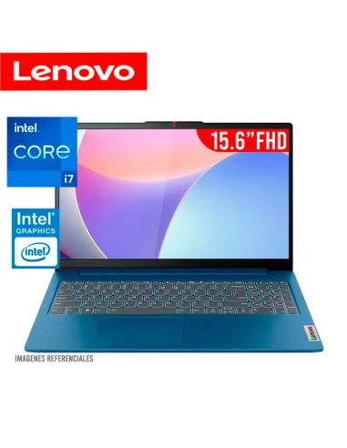 LAPTOP LENOVO IDEAPAD SLIM 3 15IRH8 I7-13620H 16GB DDR5 1TB SSD 15.6 FHD FREEDOS ( 83EM00ADLM )