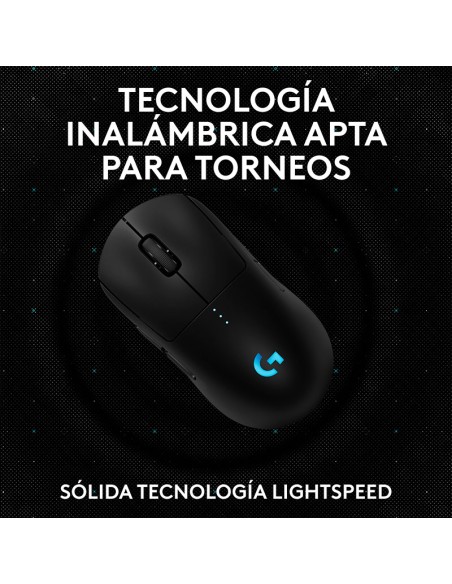 MOUSE GAMER LOGITECH G PRO 2 LIGHTSPEED (910-007294) WIRELESS | BLACK | HERO 2 - 44K DPI | LED-RGB