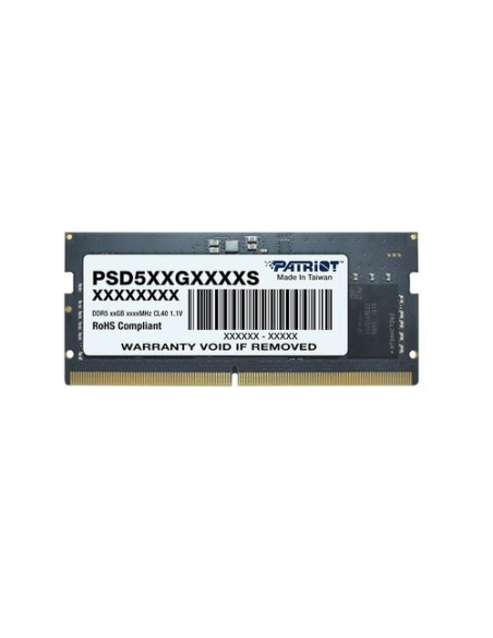 MEMORIA SODIMM PATRIOT DDR5 16GB/5600MHZ (PSD516G560081S) SIGNATURE LINE