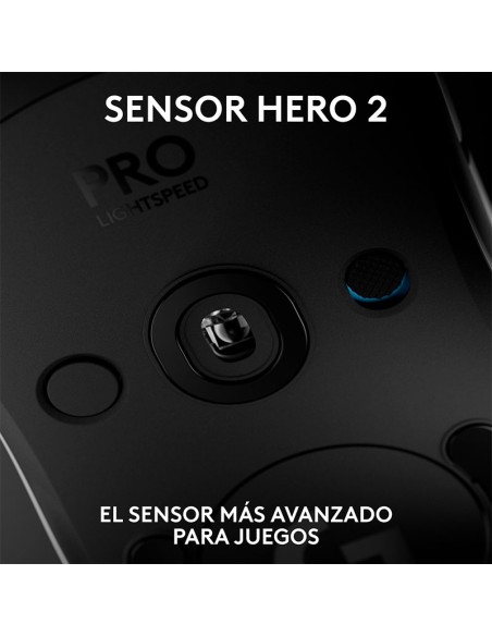 MOUSE GAMER LOGITECH G PRO 2 LIGHTSPEED ( 910-007301) WIRELESS | WHITE| HERO 2 | LED-RGB