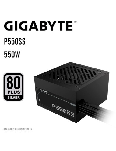 FUENTE DE PODER GIGABYTE 550W GP-P550SS 80 PLUS SILVER