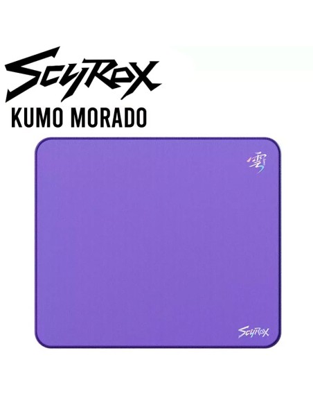 PAD MOUSE SCYROX KUMO ( KUMO ) 49CMX42CM X4MM | MORADO