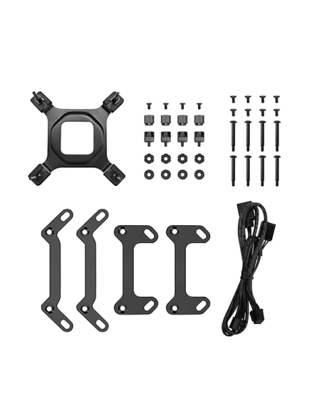 SISTEMA DE ENFRIAMIENTO LIQUIDO DEEPCOOL MYSTIQUE 240 ARGB PANTALLA DIGITAL ( R-LX550-BKADSNC-G-1 ) LED-ARGB