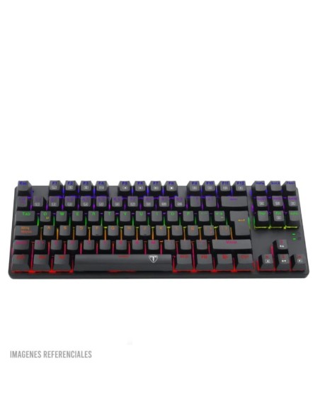 TECLADO T-DAGGER BORA T-TGK313BG SP GAMING | SWHITCH RED | RETROILUMINACION RAINBOW